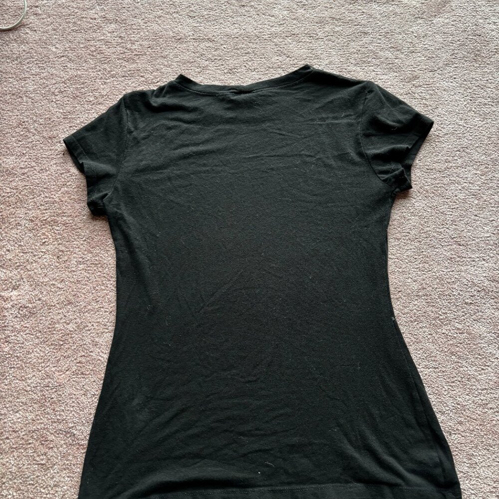 Vintage Y2K City Threads NYC New York Women’s T Shirt Black - Size M - Picture 4 of 4